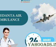 Select Vedanta Air Ambulance Service in Varanasi with Advanced Medical Equipment - 1