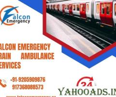 Choose Falcon Emergency Train Ambulance Services in Jamshedpur with Emergency Patients Moving
