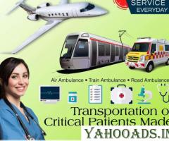 Use Top-Grade Panchmukhi Air Ambulance Services in Gorakhpur with Medical Assistance - 1
