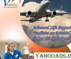 Take Life-Saving Vedanta Air Ambulance Services in Allahabad for the Swiftest Transfer of Patient