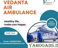 Avail Life-Care Vedanta Air Ambulance Services in Allahabad for Emergency Patient Transfer
