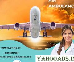 Choose Amazing Vedanta Air Ambulance Services in Gorakhpur for Advanced Patient Transfer