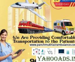 Use Modernized Panchmukhi Air Ambulance Services in Kanpur with Medical Experts