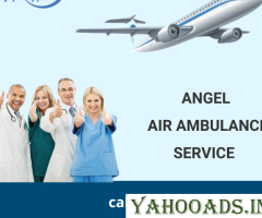 Pick Angel Air Ambulance Service in Jabalpur With Life Care CCU Facilities