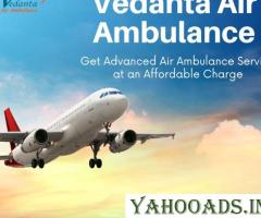 Select Amazing Vedanta Air Ambulance from Gorakhpur with NICU Facilities