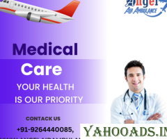 Available Angel Air Ambulance Service in Varanasi For Ventilator Features - 1